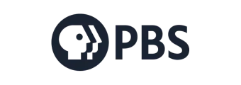 The PBS logo, one of the outlets that has featured Isa Herrera's pelvic health work.