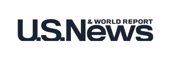 The U.S. News & World Report logo, one of the outlets that has featured Isa Herrera's pelvic health work.